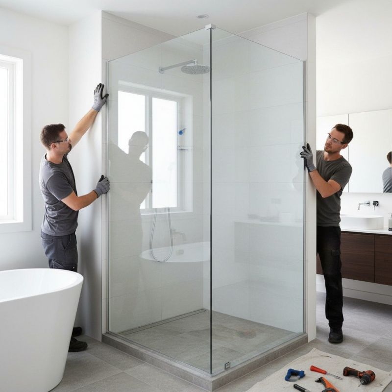 Shower Door Installation in Wilmington, NC